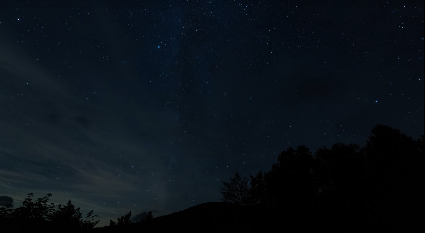 Traveling at Night in the White Mountains